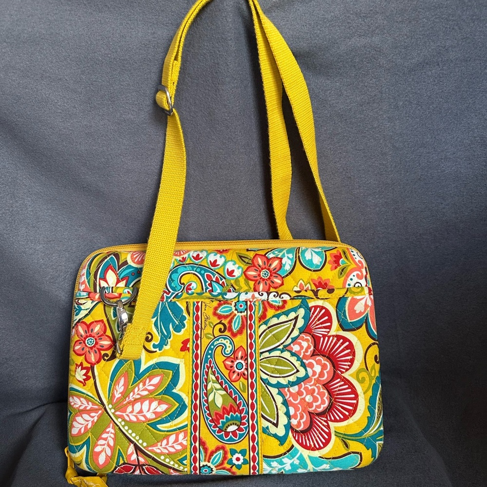 Vera Bradley Provencal Paisley Shoulder to Crossbody Hard Case Tablet iPad Case